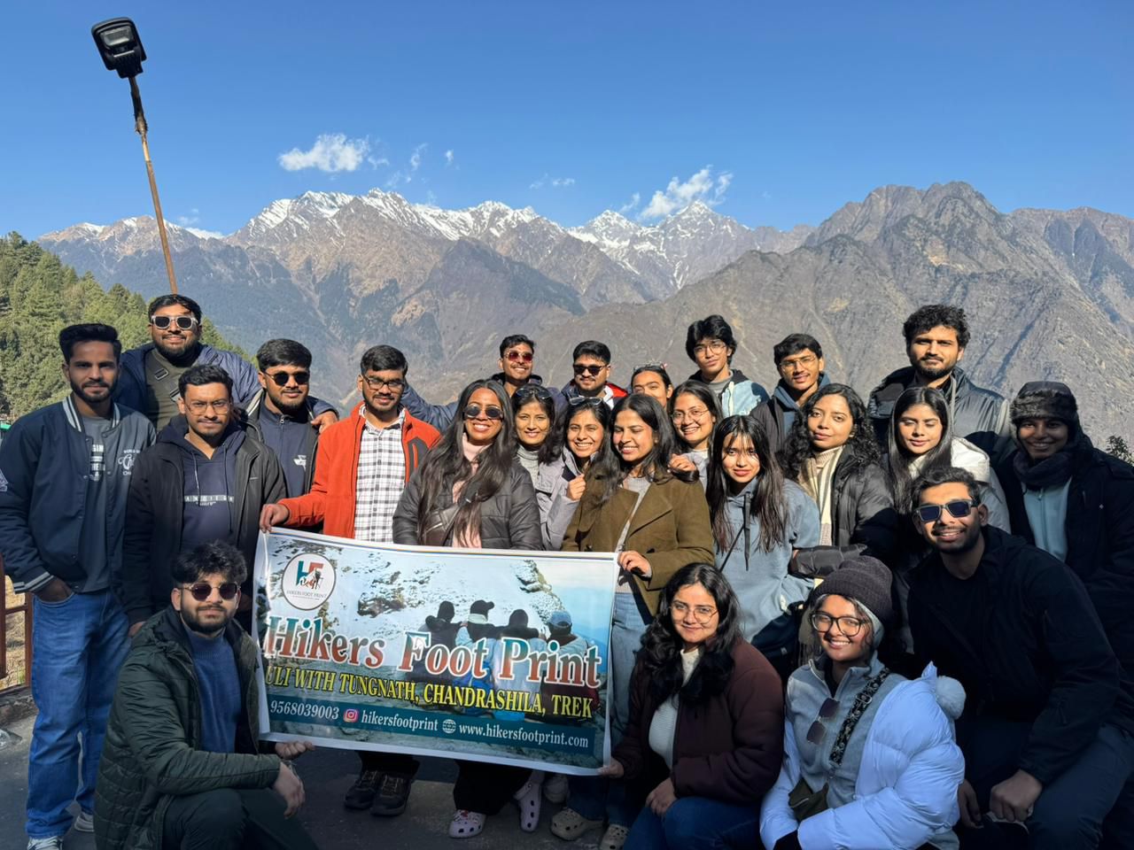 Batch - Team at Auli and Chopta Tungnath Trek
