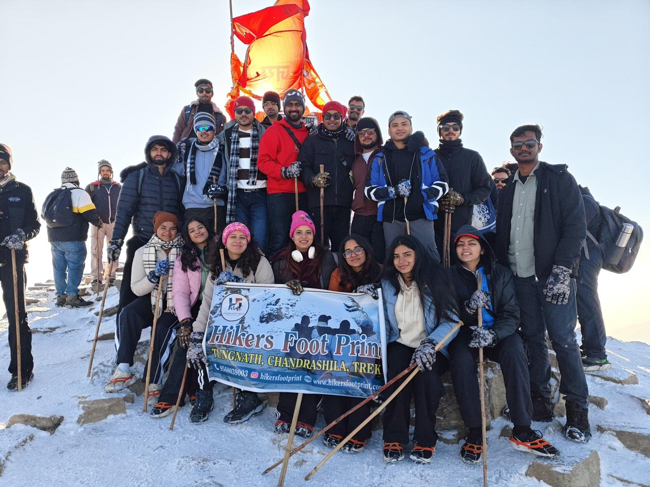 Team at Chandrahilla Peal