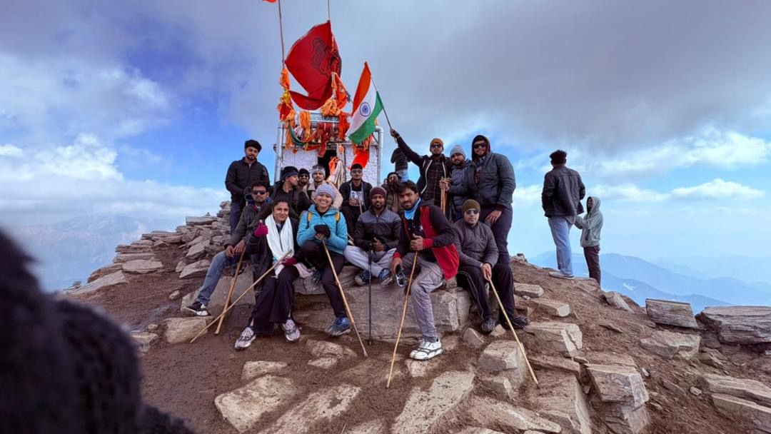 Trekking at Chandrahilla Peal