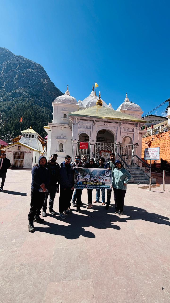 Team at Gangotri - Harshil Valley