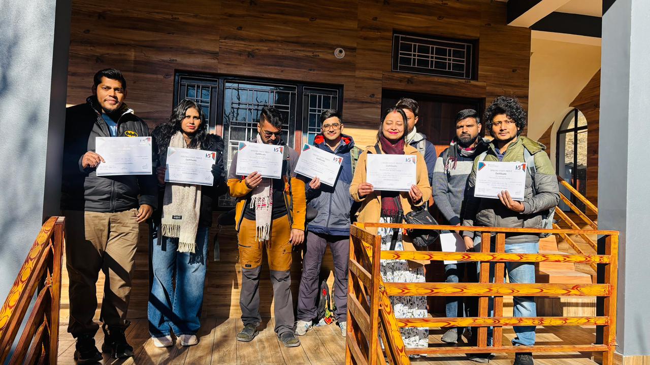Harshil Valley Winter Trip Batch Completed